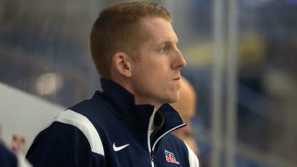 USA world junior coach David Carle serious