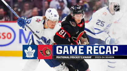 Toronto Maple Leafs Ottawa Senators game recap December 7