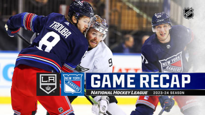 Los Angeles Kings New York Rangers game recap December 10