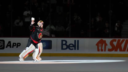 Anton Forsberg utmärkt för Ottawa Senators i Thomas Chabots comeback
