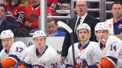 Kyle MacLean Islanders debut dad John coach