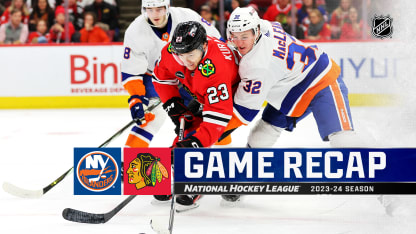 New York Islanders Chicago Blackhawks game recap January 19