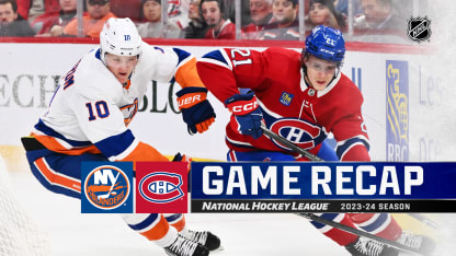 New York Islanders Montreal Canadiens game recap January 25