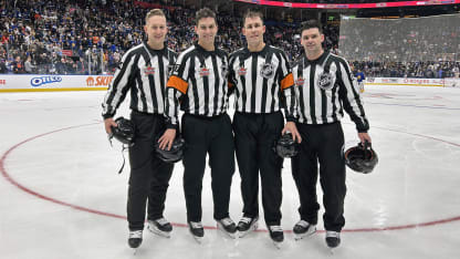 Referees linespersons thrilled to make NHL All-Star Game debut