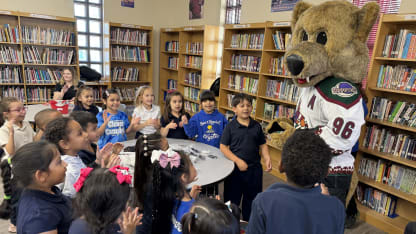 coyotes reading fun day 2024