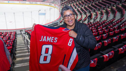 Color of Hockey Angela James honored by Washington Capitals during memorable weekend