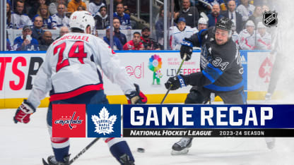 Washington Capitals Toronto Maple Leafs game recap March 28