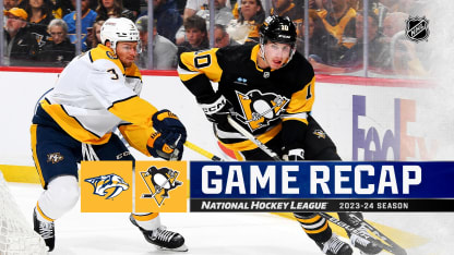 Nashville Predators Pittsburgh Penguins game recap April 15