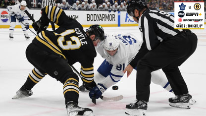 Toronto Maple Leafs Boston Bruins Game 7 preview
