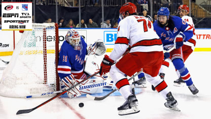 WATCH: Hurricanes at Rangers, Game 1 of East 2nd Round