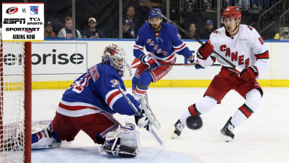 WATCH: Hurricanes at Rangers, Game 1