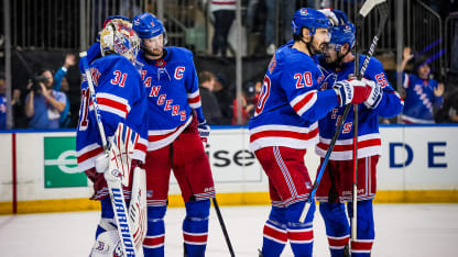 Rangers top players shine in Game 1 win against Hurricanes