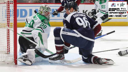 Stars try to contain Avalanche in 2nd round