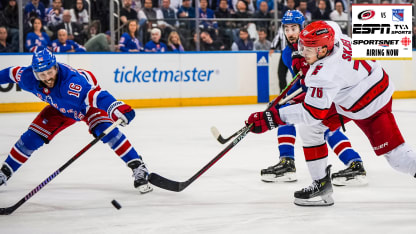 WATCH: Hurricanes at Rangers, Game 5