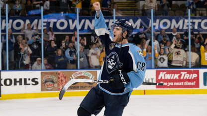 Admirals Scoring Leader Zachary L'Heureux Thriving in Debut Postseason Run: 'Whatever You Need Me To Do - I'm Able To Do It'