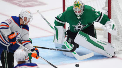 Dallas Stars rely on Jake Oettinger early in Game 2 to tie Western Final