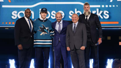 Sharks Select Macklin Celebrini with first pick in 2024 NHL Draft