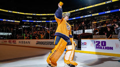 Predators Agree to Terms with Juuse Saros on Eight-Year, $61.92 Million Contract Beginning in 2025-26