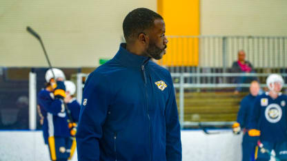 TSU Hockey Head Coach Duante' Abercrombie Spends Impactful Week at Predators Development Camp