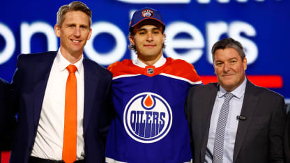 Sam O'Reilly Oilers first round pick