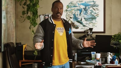 Axel Foley in Chief's Office