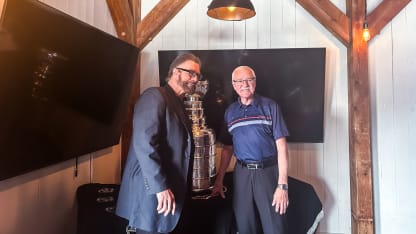 Florida Panthers Rick Dudley brings Stanley Cup to Lewiston