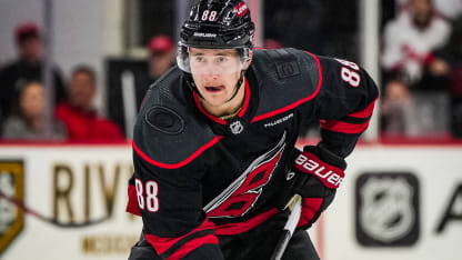 Martin Necas signs two year contract with Carolina Hurricanes