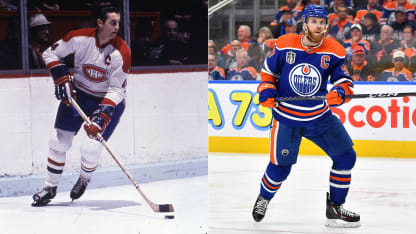 Jean Beliveau, Connor McDavid among best NHL captains