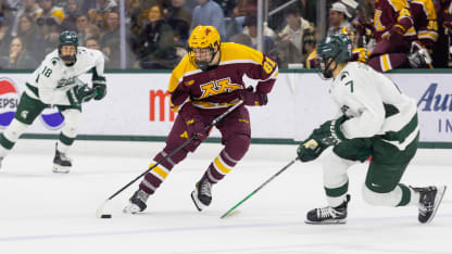 St Louis Blues prospect Jimmy Snuggerud has itch to win NCAA title