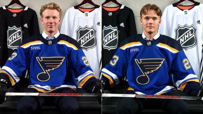 St Louis Blues tar det lugnt med Otto Stenberg Theo Lindstein