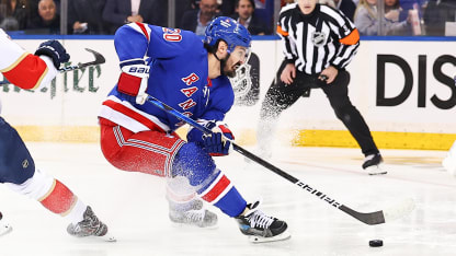 NHL EDGE stats for New York Rangers 32 in 32