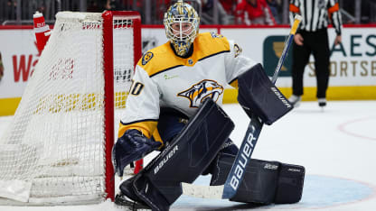 Yaroslav Askarov traded to San Jose Sharks by Nashville Predators