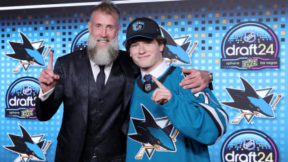 Sharks Macklin Celebrini to live with Joe Thornton during rookie season