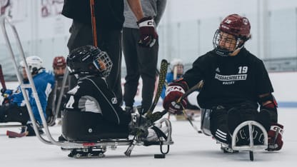 Color of Hockey Team IMPACT aids kids with disabilities