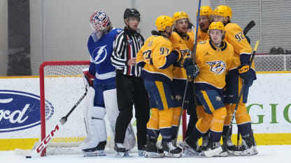 Predators Prospects Grab 3-2 Overtime Win Against Lightning in Game 2 of Rookie Showcase