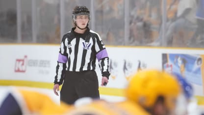 Sydney Harris & Sarah Buckner Paving the Way for Female Officials at Predators Rookie Showcase