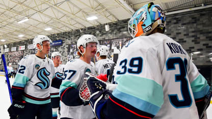 La jeunesse du Kraken brille à la Confrontation des recrues