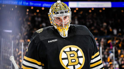 Boston Bruins Jeremy Swayman contract status update not attending training camp