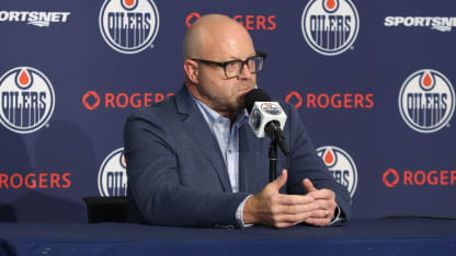 TALKING POINTS: Bowman speaks at Oilers Training Camp