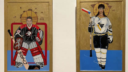 Global Series Czechia hockey art exhibit in spotlight