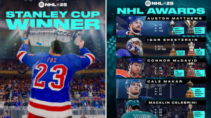 EA Sports simule la saison avec le jeu vidéo NHL 25