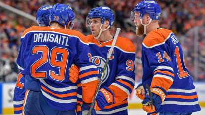 Oilers McDavid Ekholm Draisaitl