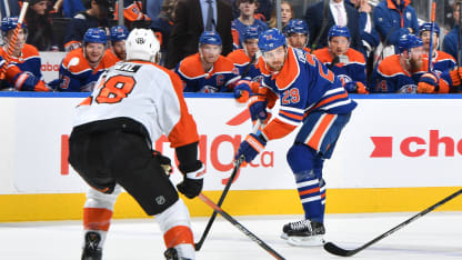 PROJECTED LINEUP: Oilers vs. Flyers 10.15.24