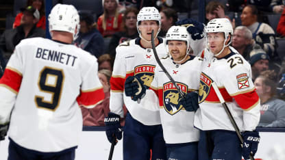 Florida Panthers Columbus Blue Jackets game recap October 15