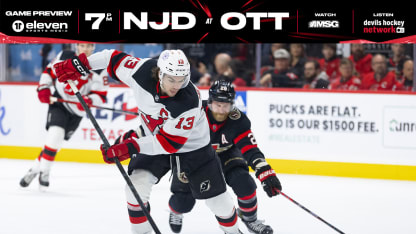 DEVILS GAME PREVIEW AT SENATORS 10/17/24