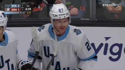 UTA@ANA: Hayton scores PPG against Lukas Dostal