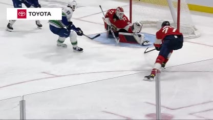 Bobrovsky denies Aman