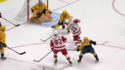 Tarasenko responds with wrister