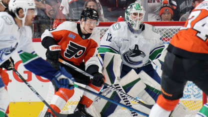 Vancouver Canucks Philadelphia Flyers game recap October 19