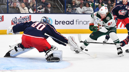 Minnesota Wild Columbus Blue Jackets game recap October 19